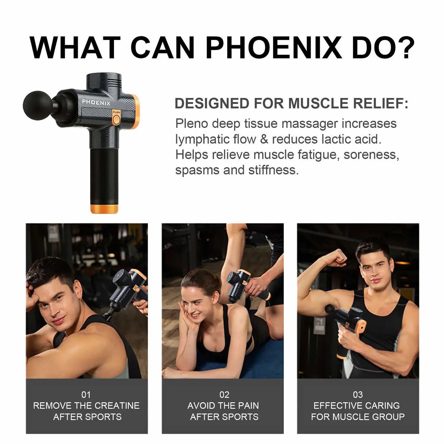 Phoenix A2 Muscle Massage Gun