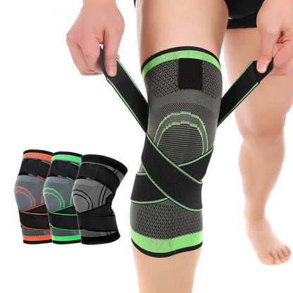 Pressurized Elastic Knee Brace