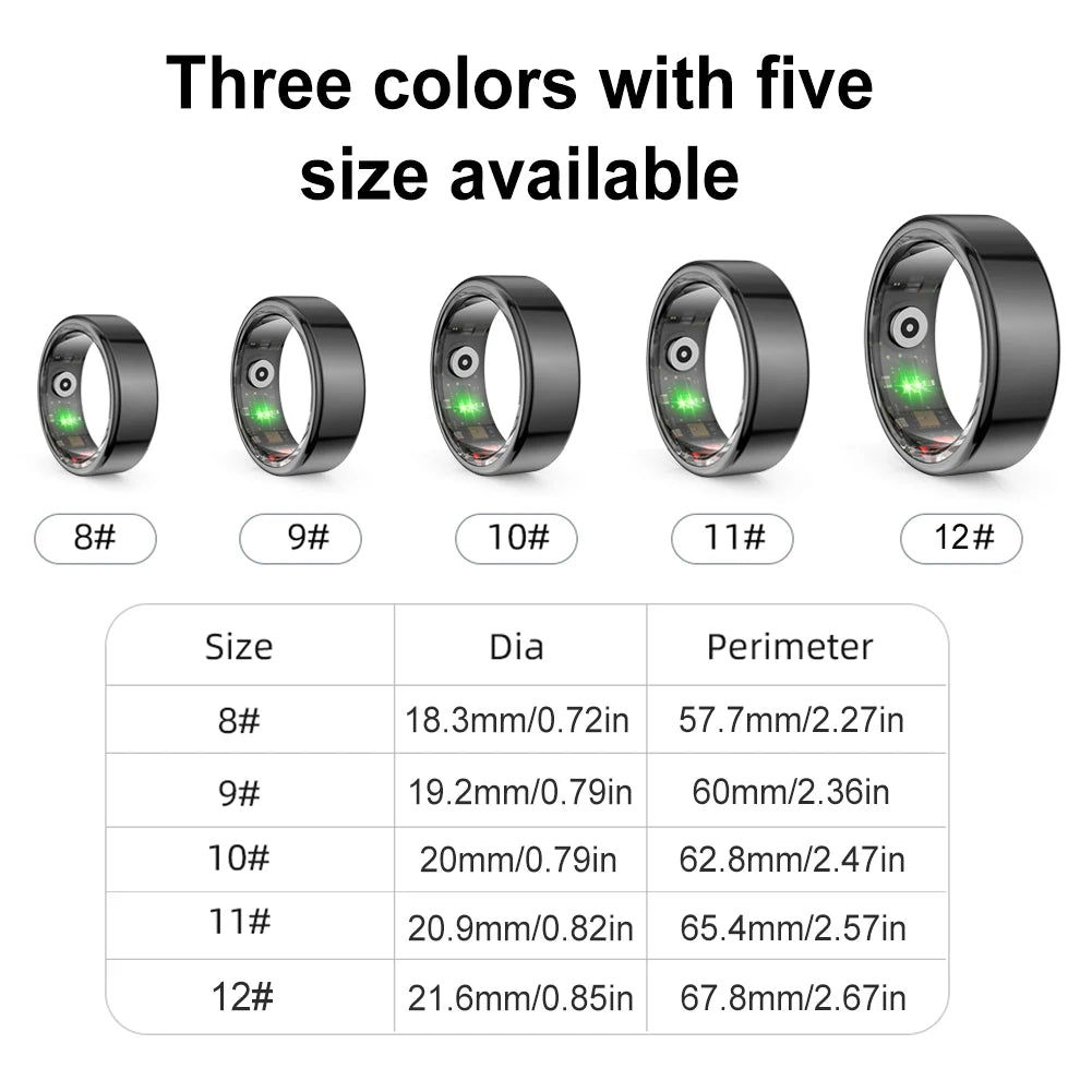 Fitness and Calorie Tracking Ring