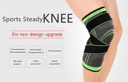 Pressurized Elastic Knee Brace